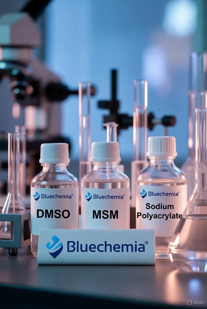 Bluechemia’nın İddialı Endüstriyel Kimyasalları: DMSO, MSM ve Sodyum Poliakrilat (2025)