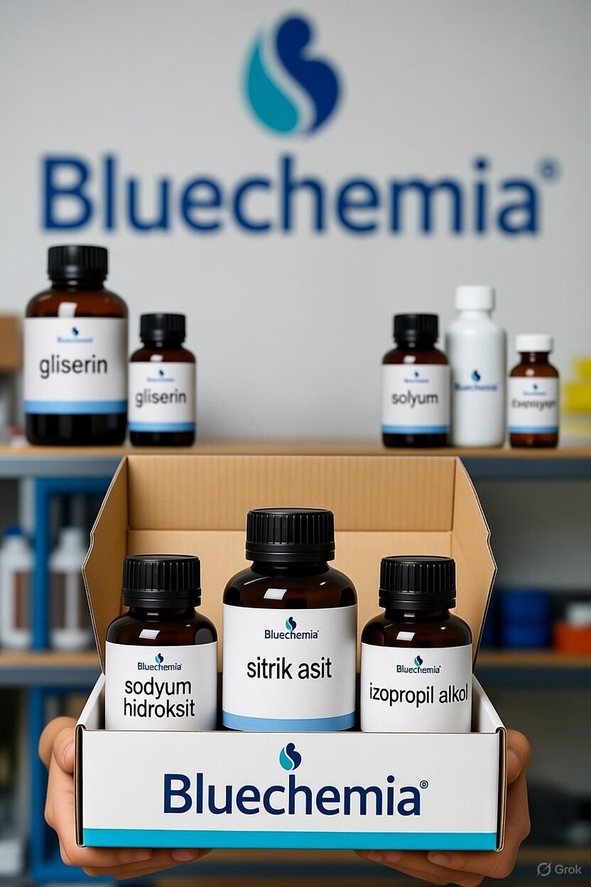 Evde Kozmetik ve Temizlik Ürünleri Yapımı İçin En Popüler 4 Kimyasal Malzeme (2025 Rehberi)