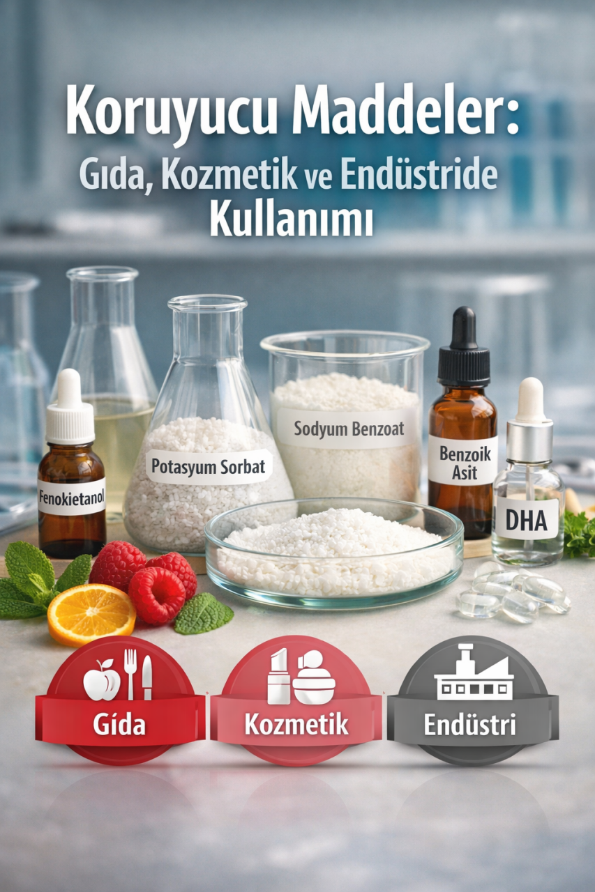 Koruyucular Rehberi: Potasyum Sorbat, Sodyum Benzoat, Fenoksietanol ve Alternatifleri