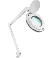 6017 Ayarlanabilir Işık Seviyeli Masaüstü Büyüteç (5X)