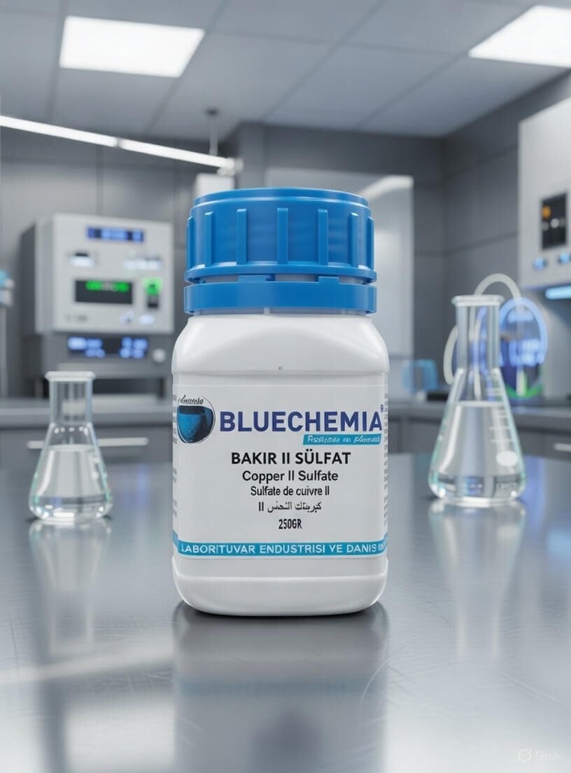 Bakır Sülfat - Copper Sulfate  / Pentahidrat pure  250 gr.