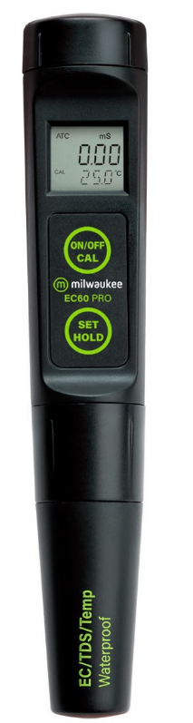 Milwaukee EC60 - Waterproof - İLETKENLİK ÖLÇER+Sıcaklık+TDS  Kalem tipi,0-20.00 ms/cm