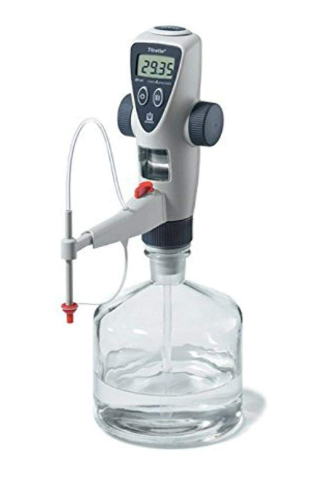 Dijital Büret Titrette, 25 ml  (RS 232 Çıkışlı) (Geri döngü vanalı ve 0,001 ml hassasiyette)