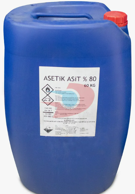E 26 - Asetik Asit %80   /   60 KG