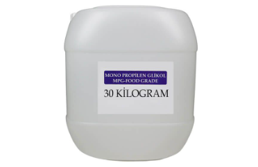 MPG(Mono Propilen Glikol) 30 kg, 10 kg, 5 kg, 1 kg ambalajda