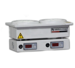 MX 225 - İki göz, 250 ml. balon için, dijital termostat, kontak termometrelİ