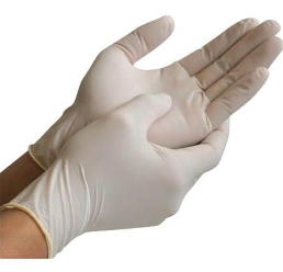 Pudrasız Latex Muayene Eldiveni 100LÜK AMBALAJ - LARGE BEDEN