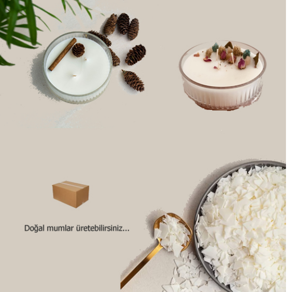 Soya wax.  MUM  /  15 KG