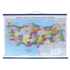 TÜRKİYE SİYASİ HARİTASI (Kaplamalı)