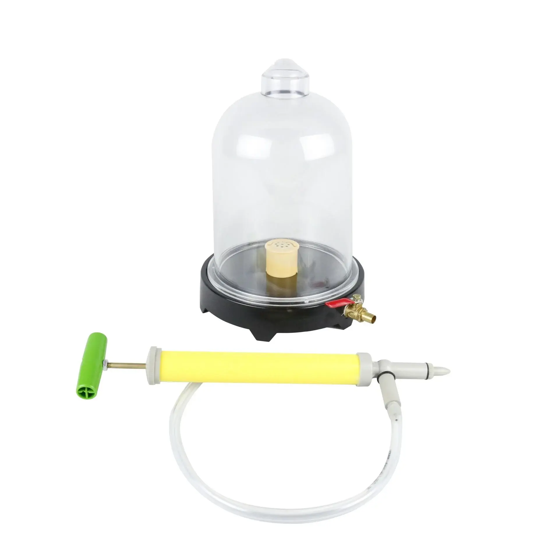 PİSTONLU HAVA EMME TULUMBASI (Barometreli Fanus il