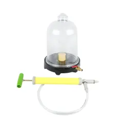 PİSTONLU HAVA EMME TULUMBASI (Barometreli Fanus il