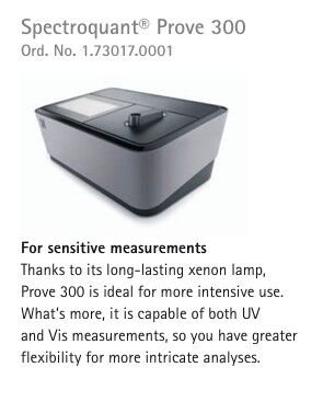 Prove 300 Model Uv Visible Su Atıksu Analiz Spektrofotometresi