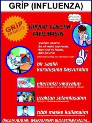 İnfluenza Eğitim Plakası (GRİP)