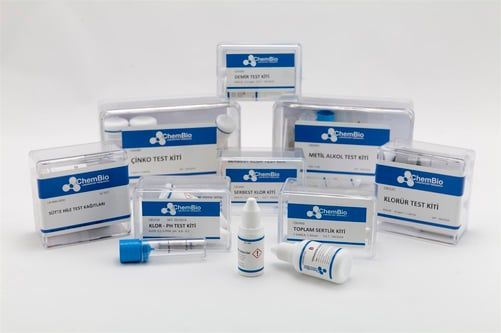 Aluminyum Test Kiti Kolorimetrik                              0 - 0,8 ppm