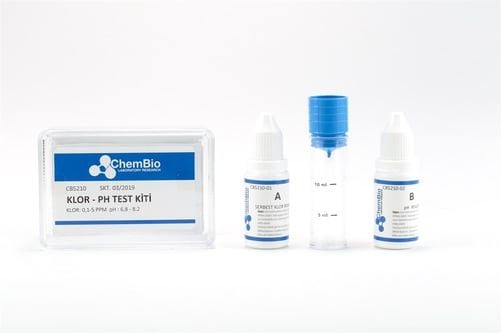 Klordioksit Test KitiKolorimetrik                         0 - 1ppm