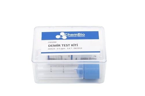 Kromat Test KitiKolorimetrik                          0-5 ppm