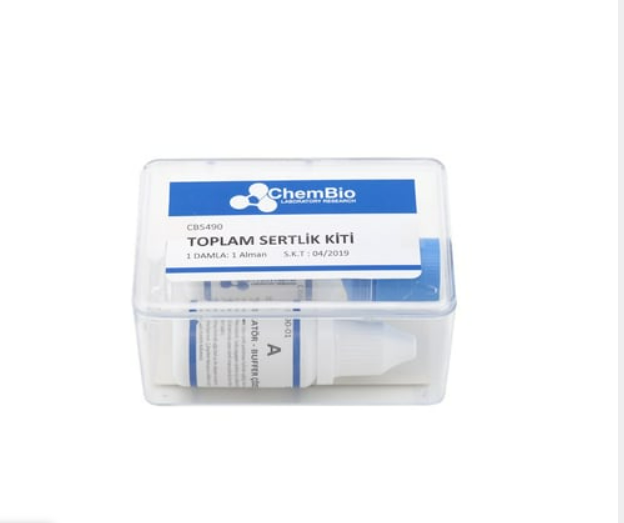 Serbest Klor Test Kiti Kolorimetrik                     0,1-5 ppm