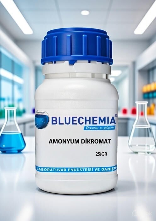 Amonyum bikromat ( Ammonium dichromat )  250 gr.