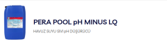 PERAPOOL PH-MINUS LQ  Suyun PH değerini düşürmek için sıvı./30 kg ambalaj