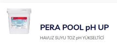 PERAPOOL PH-UP  Suyun PH değerini yükseltmek için çabuk çözünür toz./25 kg