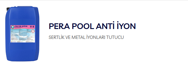 PERA POOL ANTİ İYON SERTLİK VE METAL İYONLARI TUTUCU/ 30 kg