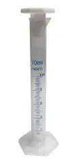 PLASTİK Dereceli Silindir 10ml.