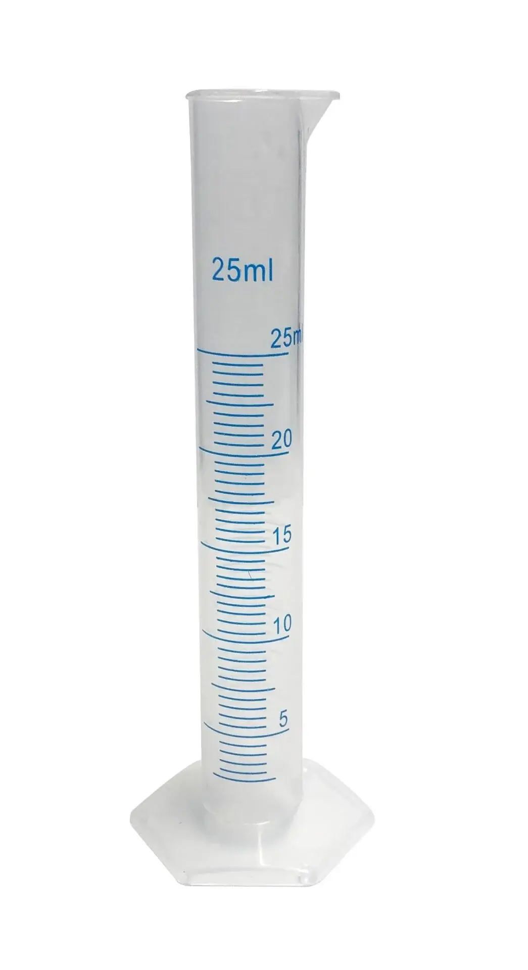 PLASTİK Dereceli Silindir 25ml.