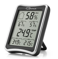 ELITE-100 Ortam Sıcaklık ve Nem Ölçer MAX MIN