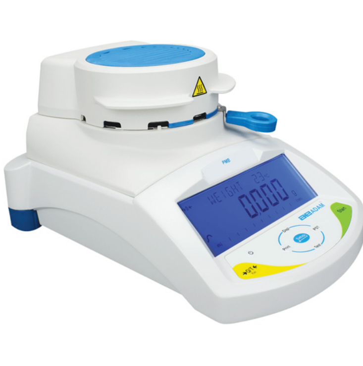 ADAM EQUIPMENTS PMB 53 Nem Tayin Cihazı otomatik test ayar fonksiyonu, ek kullanıcı programlama olmaksızın aynı öğelerin sık sık test edilmesi için kolay hatırlamayı mümkün kılar